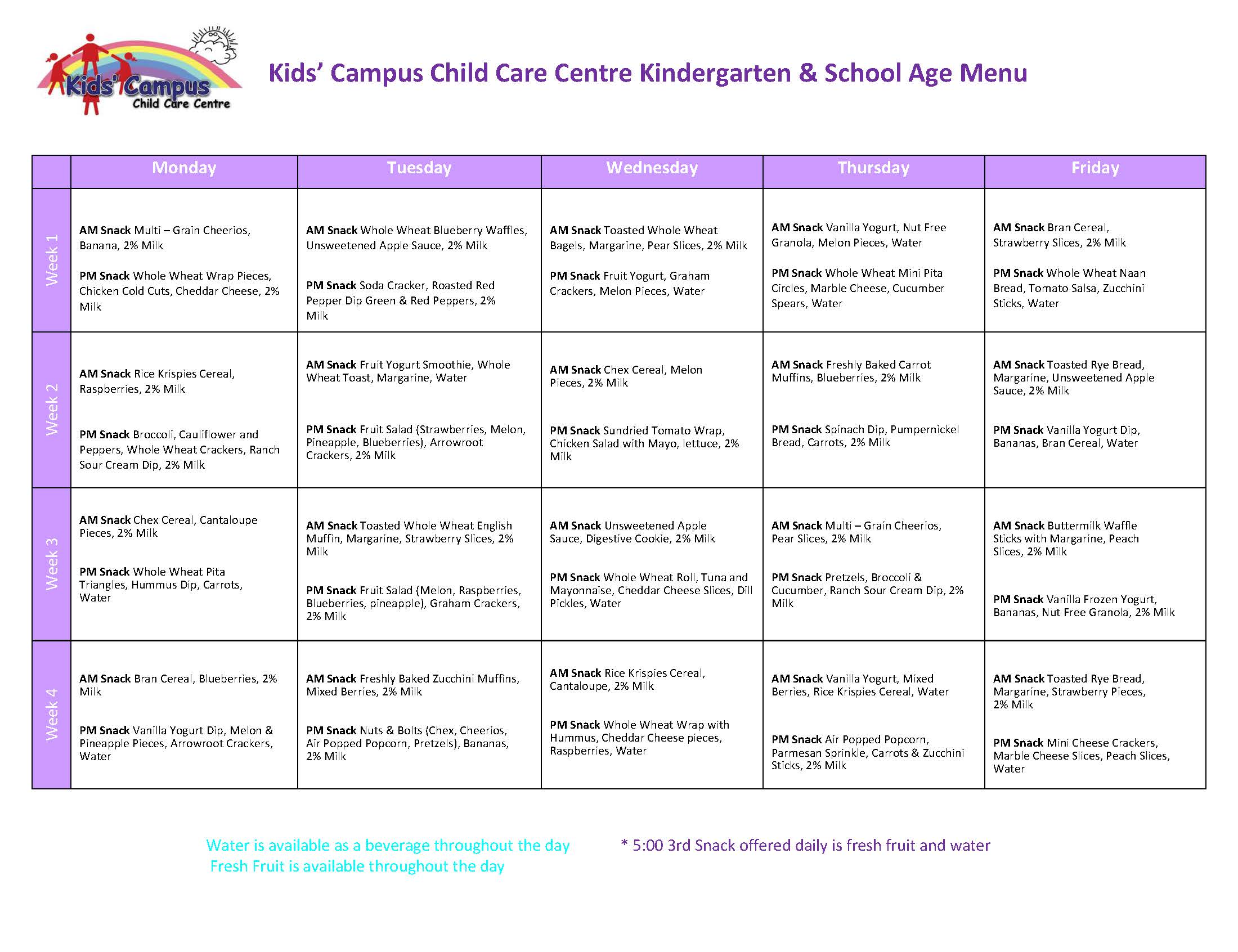 before-and-after-school-snack-menu-kids-campus